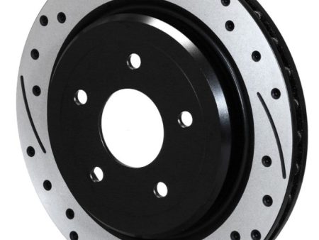 Wilwood Rotor-Rear-SRP-C5 C6 Vette-LH-BLK 12.00 x 1.03 - 5 x 4.75in Cheap