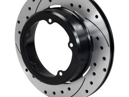 Wilwood Rotor-1.91in Offset-SRP-BLK-Drill-RH 12.19 x .810 - 5 x 5.75in Floater Online