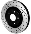 Wilwood Rotor-Front-SRP-C5 C6 Vette L H-BLK 12.80 x 1.25 - 5 x 4.76 Cheap