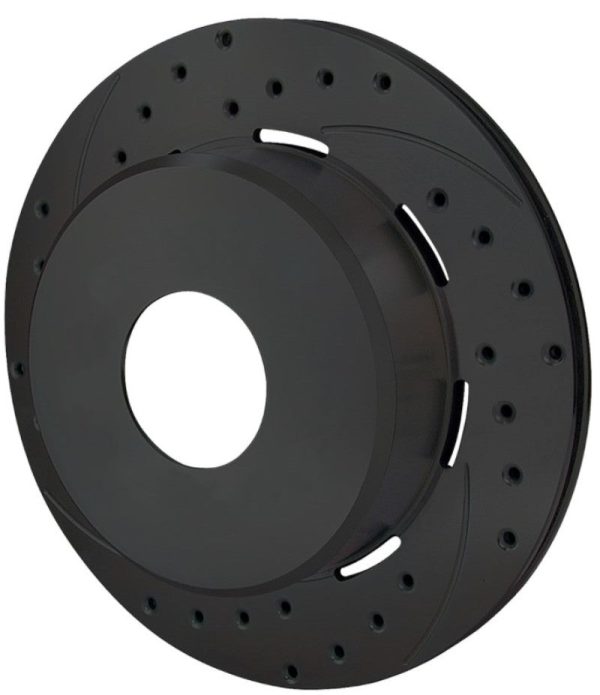 Wilwood Rotor-1.91in Offset-SRP-BLK-Drill-LH 11.00 x .810 - Blank Sale