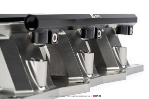 AMS Performance 2023+ Nissan Z Port Injection Lower Manifold - Black on Sale