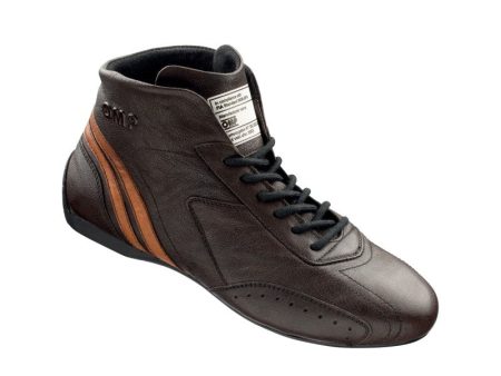 OMP Carrera Low Boots My2021 Dark Brown - Size44 (Fia 8856-2018) Online Sale