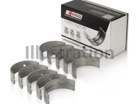 King Engine Bearings Ford 122 Ci Pinto (Size +0.50mm) Main Bearing Set Online Sale