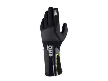 OMP Pro Mech Evo Gloves Black - Size M (Fia 8856-2018) Online now