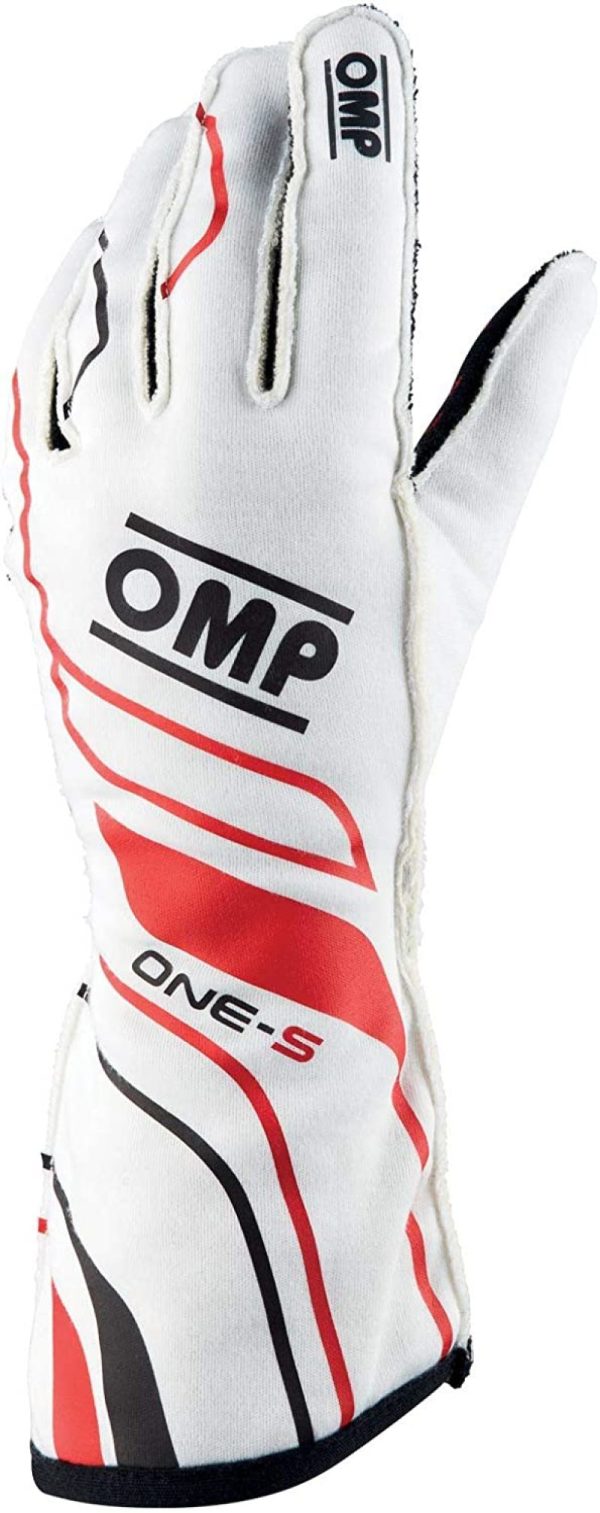 OMP One-S Gloves White - Size Xs Fia 8556-2018 Sale