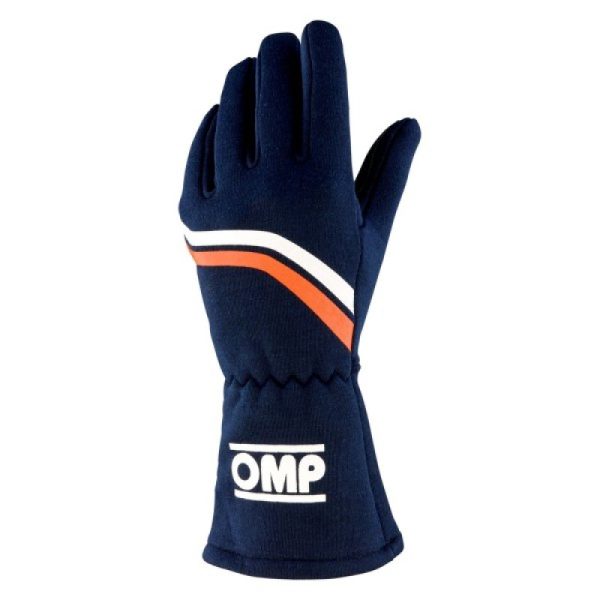 OMP Dijon Gloves My2021 Navy Blue - Size M (Fia 8856-2018) Online Hot Sale