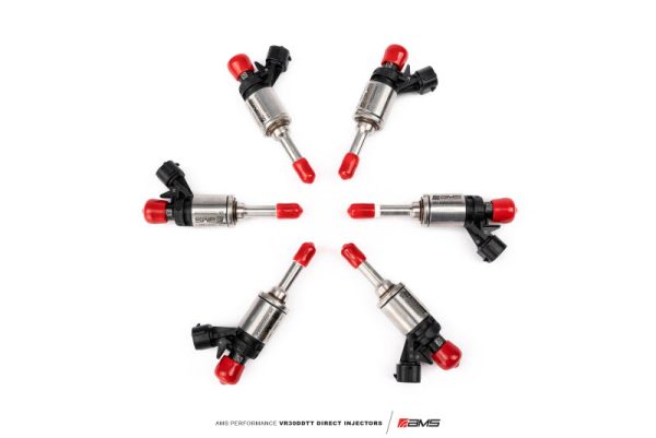 AMS Performance VR30DDTT Stage 2 Direct Injectors (Set of 6) For Sale