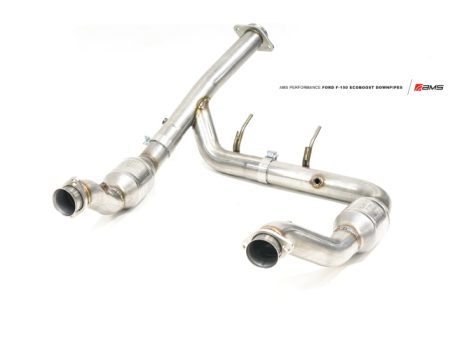 AMS Performance 2015+ Ford F-150 3.5L Ecoboost (Excl Raptor) Federal EPA Compliant Catted Downpipe Hot on Sale