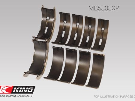 King Engine Bearings BMW S65B40A (Size +0.25mm) Main Bearing Set Online Sale