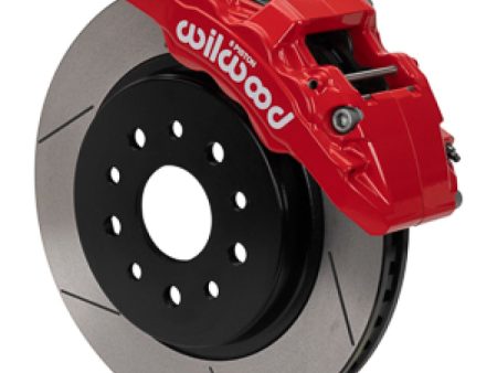 Wilwood 07-18 Jeep Wrangler (JK) Aero6-DM Front Brake Kit - Slotted - Red Online